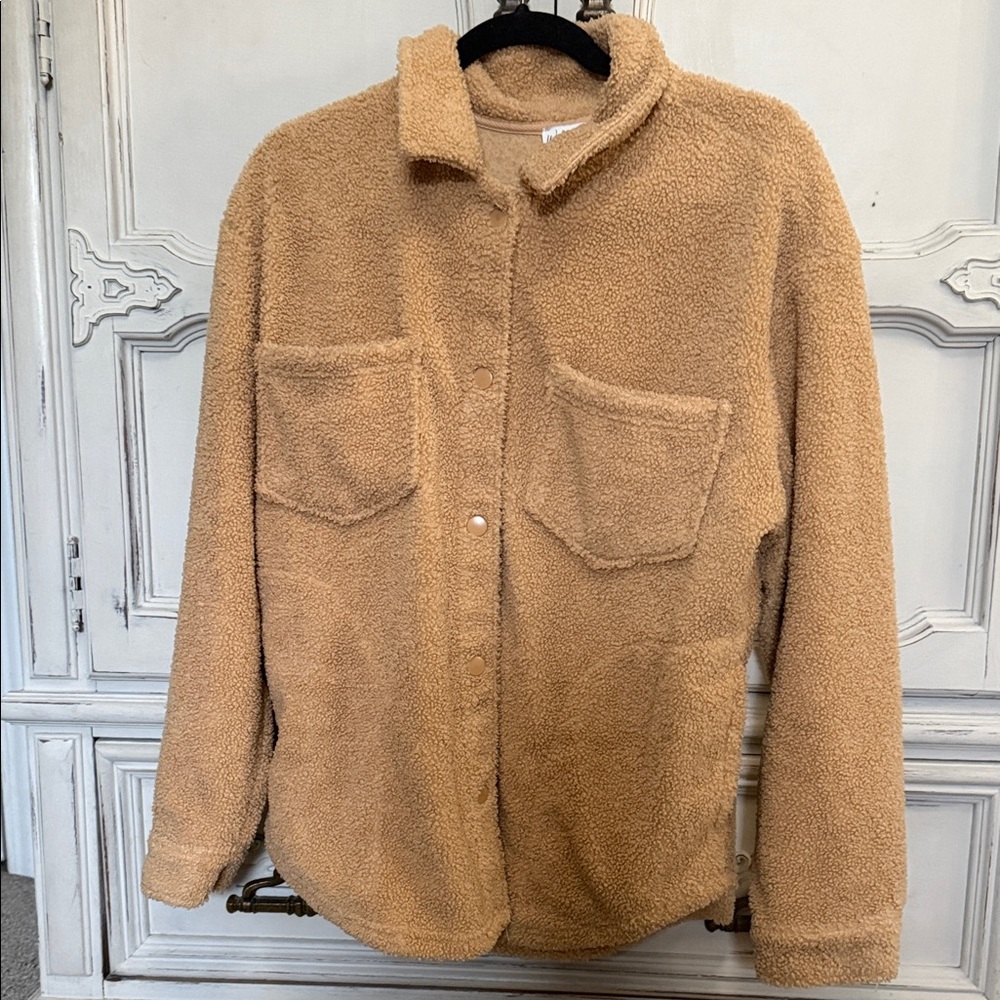 Wonderly Tan Teddy Jacket